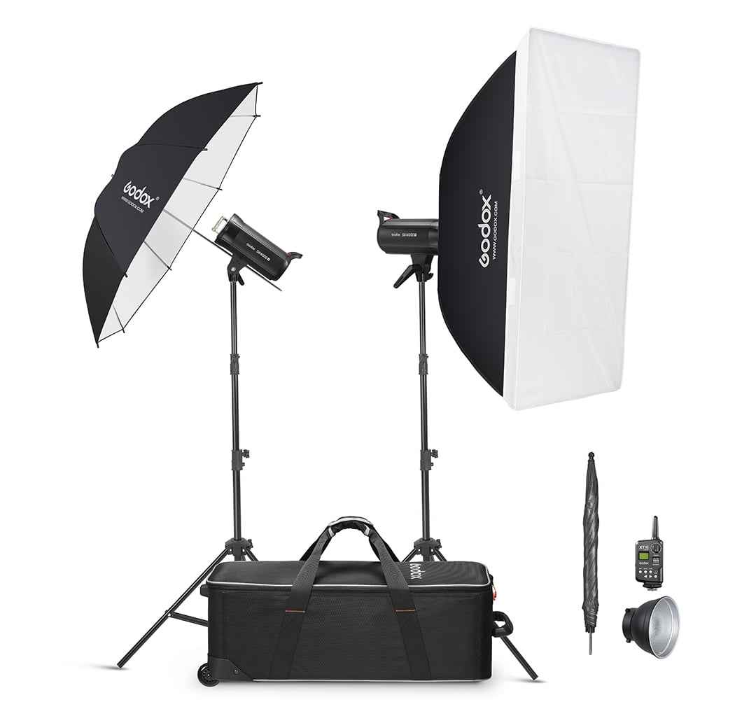 Godox kit SKIIV 400W 2 torce
