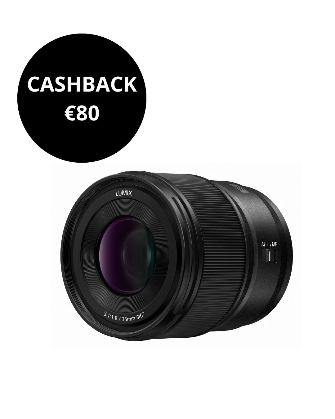 Panasonic Lumix S 35mm f/1.8 - Garanzia ufficiale 4 anni