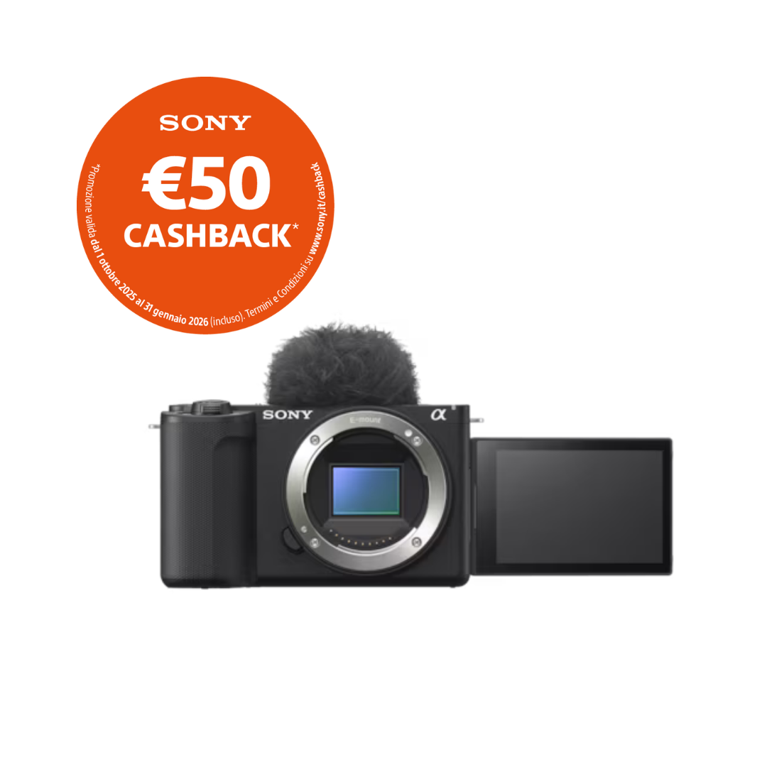 Sony ZV-E10 II (BODY) (ZVE10M2B) - Garanzia Sony Italia