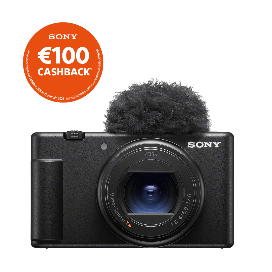 SONY ZV-1 MARK II - Garanzia Sony Italia