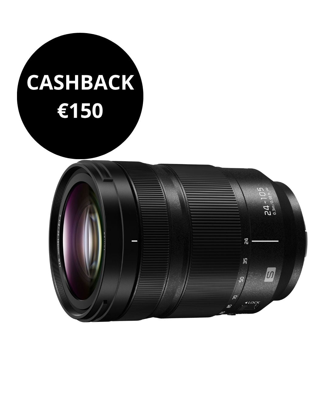 Panasonic Lumix S 24-105mm F4 MACRO O.I.S. - Garanzia ufficiale 4 anni