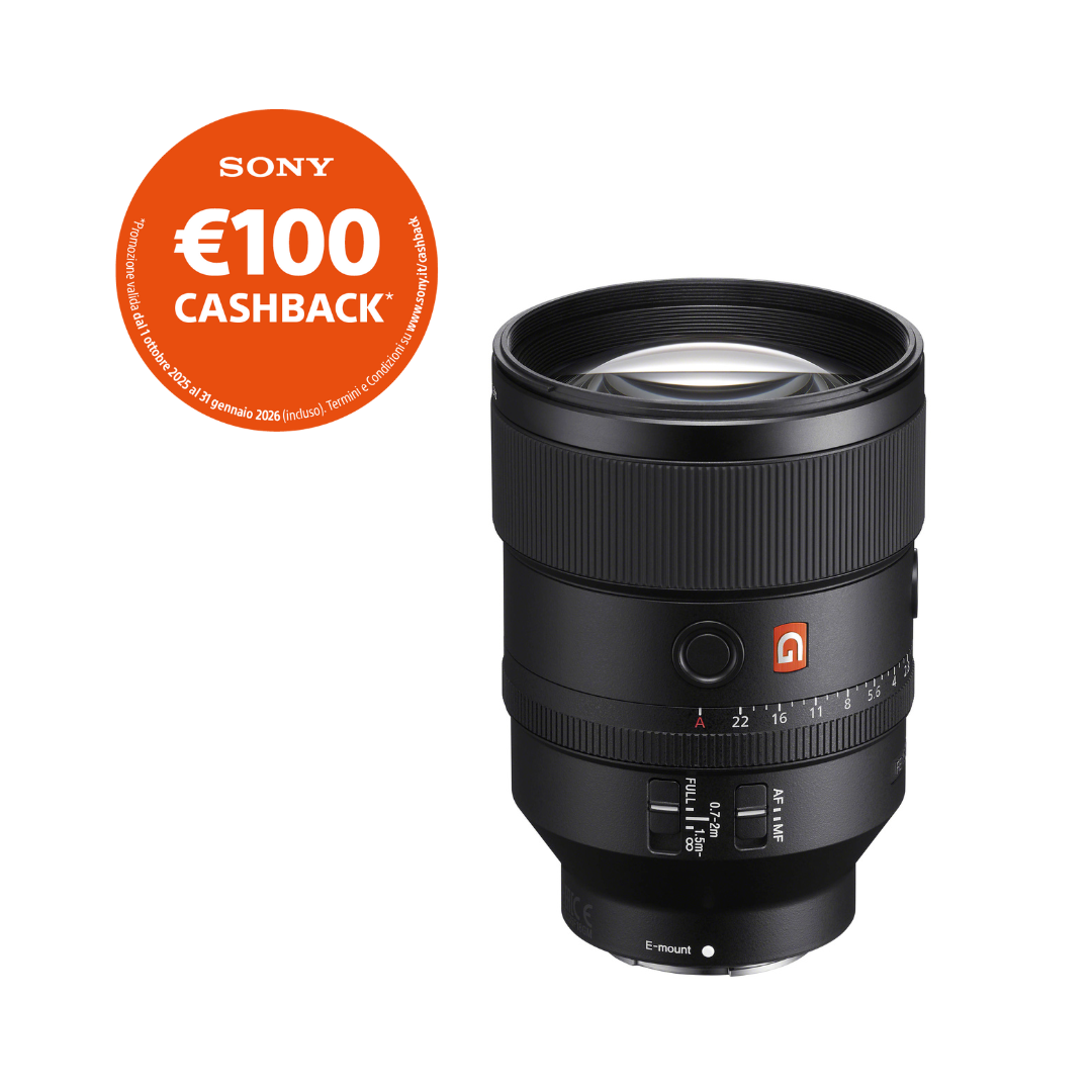 Sony FE 135MM F1.8 GM - Garanzia Sony Italia