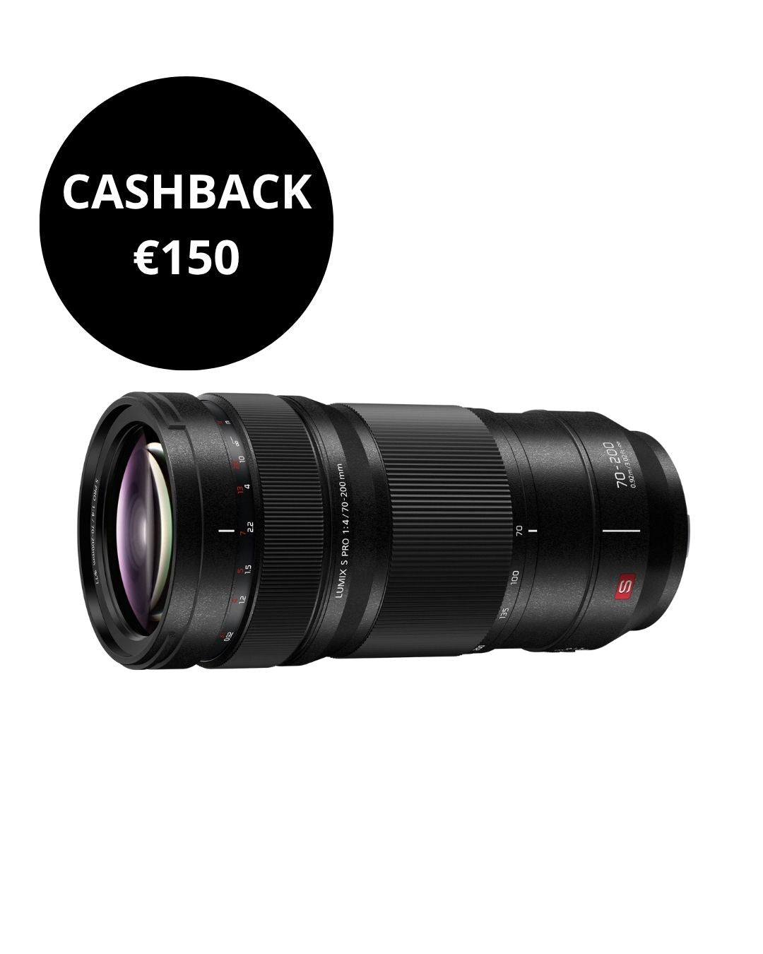 Panasonic Lumix S Pro 70-200mm F4 O.I.S - Garanzia ufficiale 4 anni