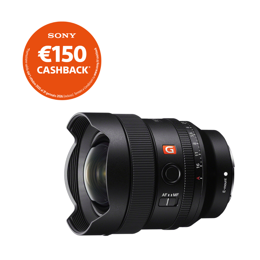 Sony FE 14mm F1.8 GM - Garanzia Sony Italia