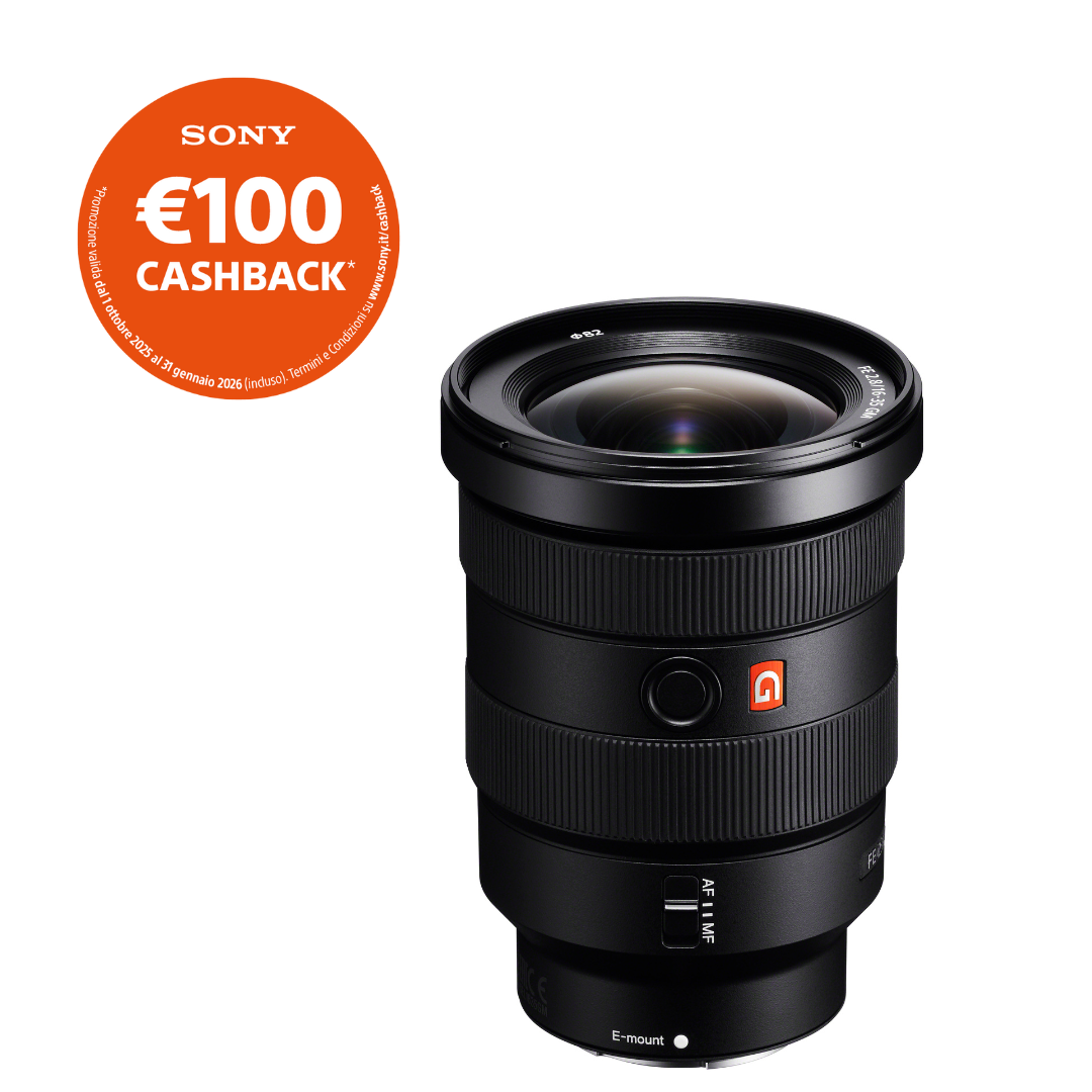 Sony FE 16-35mm f/2.8 G Master - Garanzia Sony Italia