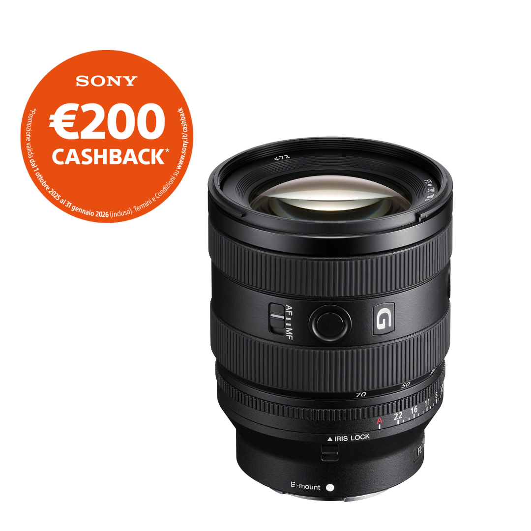 Sony FE 20-70mm F4 G - Garanzia Sony Italia