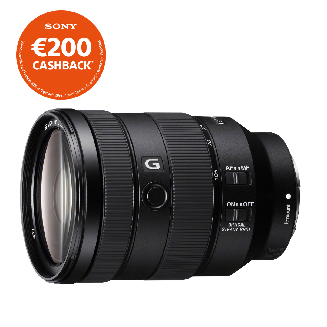Sony FE 24-105mm f/4 G OSS - Garanzia Sony Italia