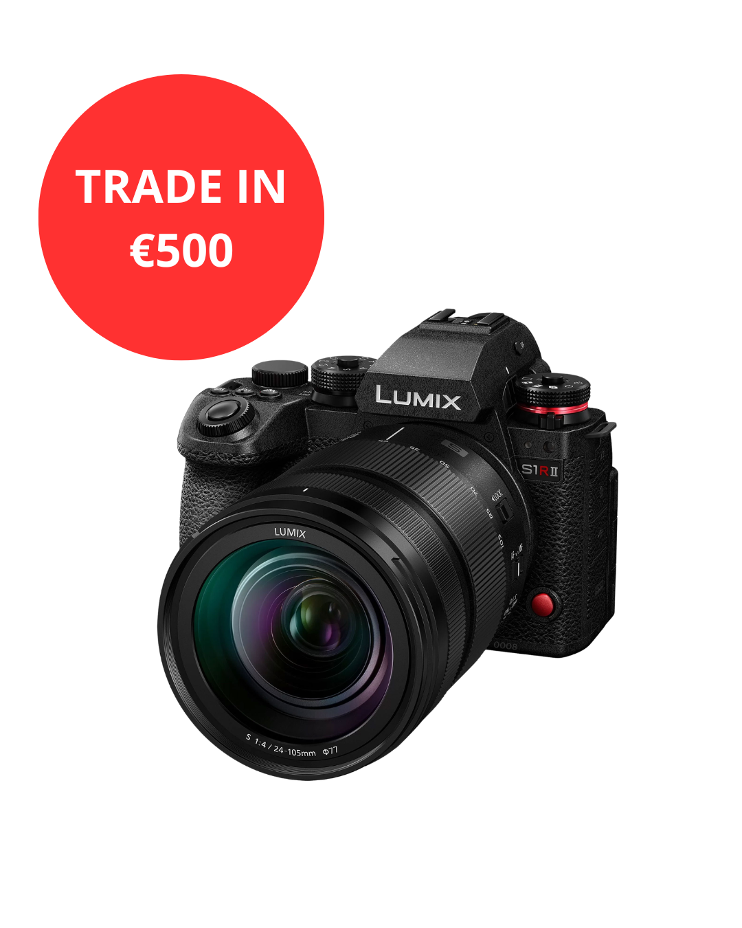 Panasonic Lumix S1RII + S 24-105mm f/4 OIS - Garanzia ufficiale 4 anni