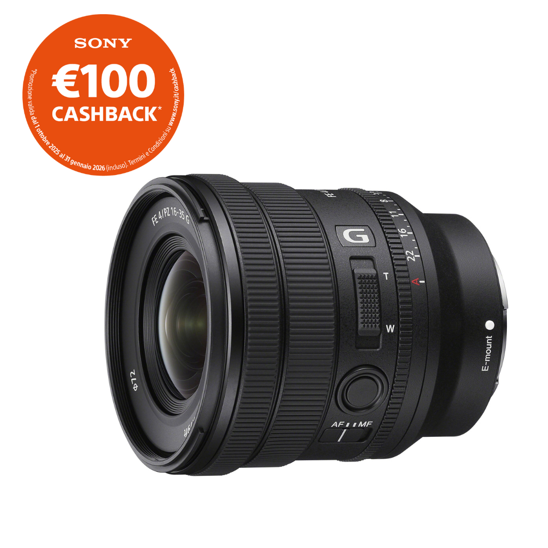 Sony FE PZ 16-35mm f/4 G - Garanzia Sony Italia