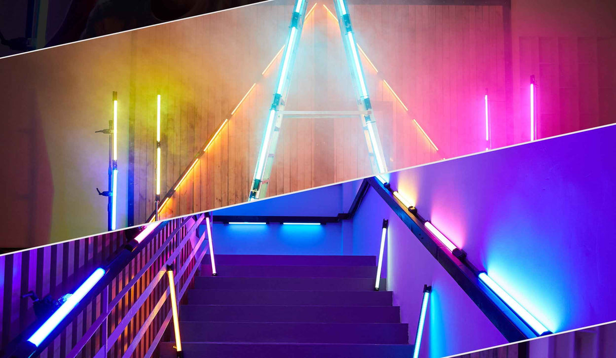 Godox Kit 2 illuminatori RGB TL60 DMX