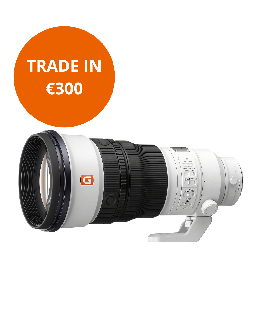 Sony FE 300mm F2.8 GM (SEL300F28GM) - Garanzia Sony Italia