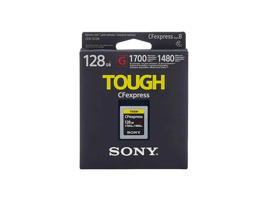 Sony Cfexpress Tough serie CEA-G tipo B 128 GB (CEB-G128) - Cavone Lux Pro