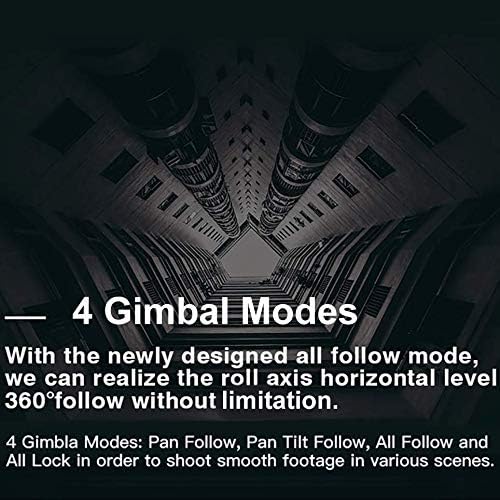 Hohem XG1 stabilizzatore action cam GoPro Hero 7/6/5/4/3, for SJCAM, for YI Cam 4K, APP Control (MTB and Wireless) - Cavone Lux Pro