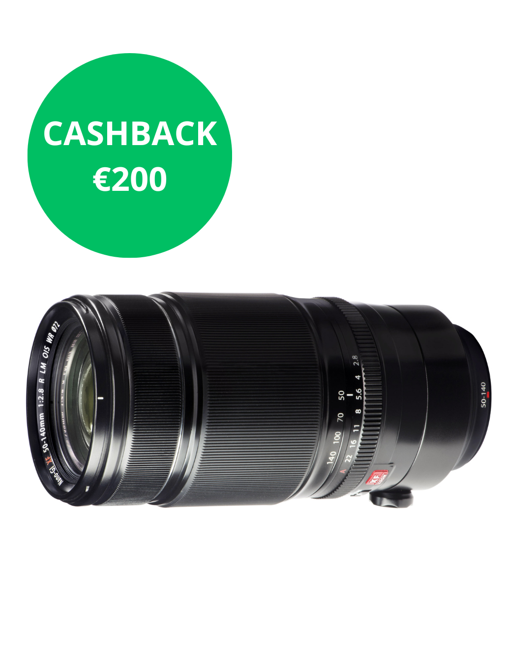 Fujifilm XF 50-140mm F2.8 R LM OIS WR - Garanzia Fujifilm Italia