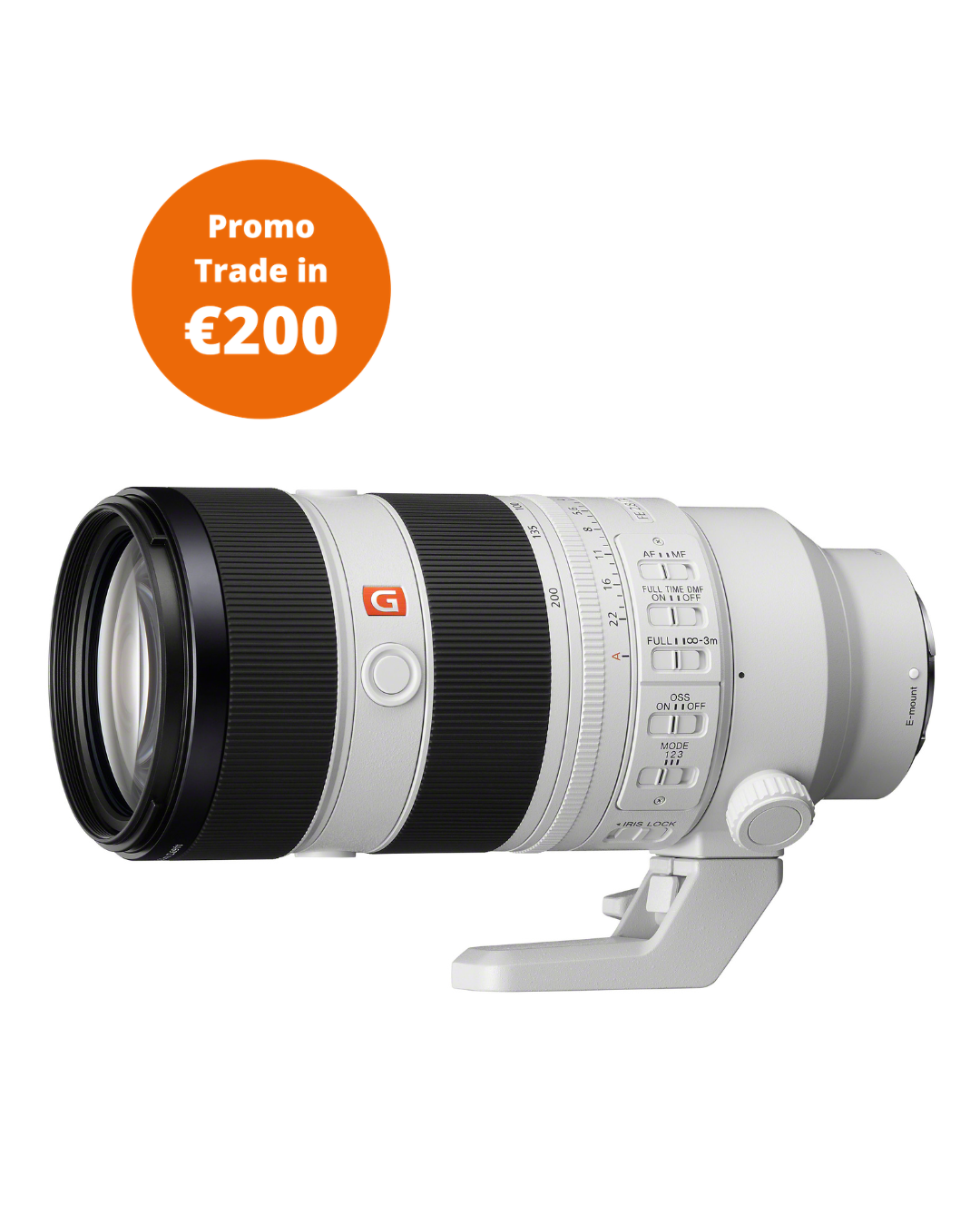 Sony FE 70-200mm f/2.8 GM OSS II - Garanzia Sony Italia