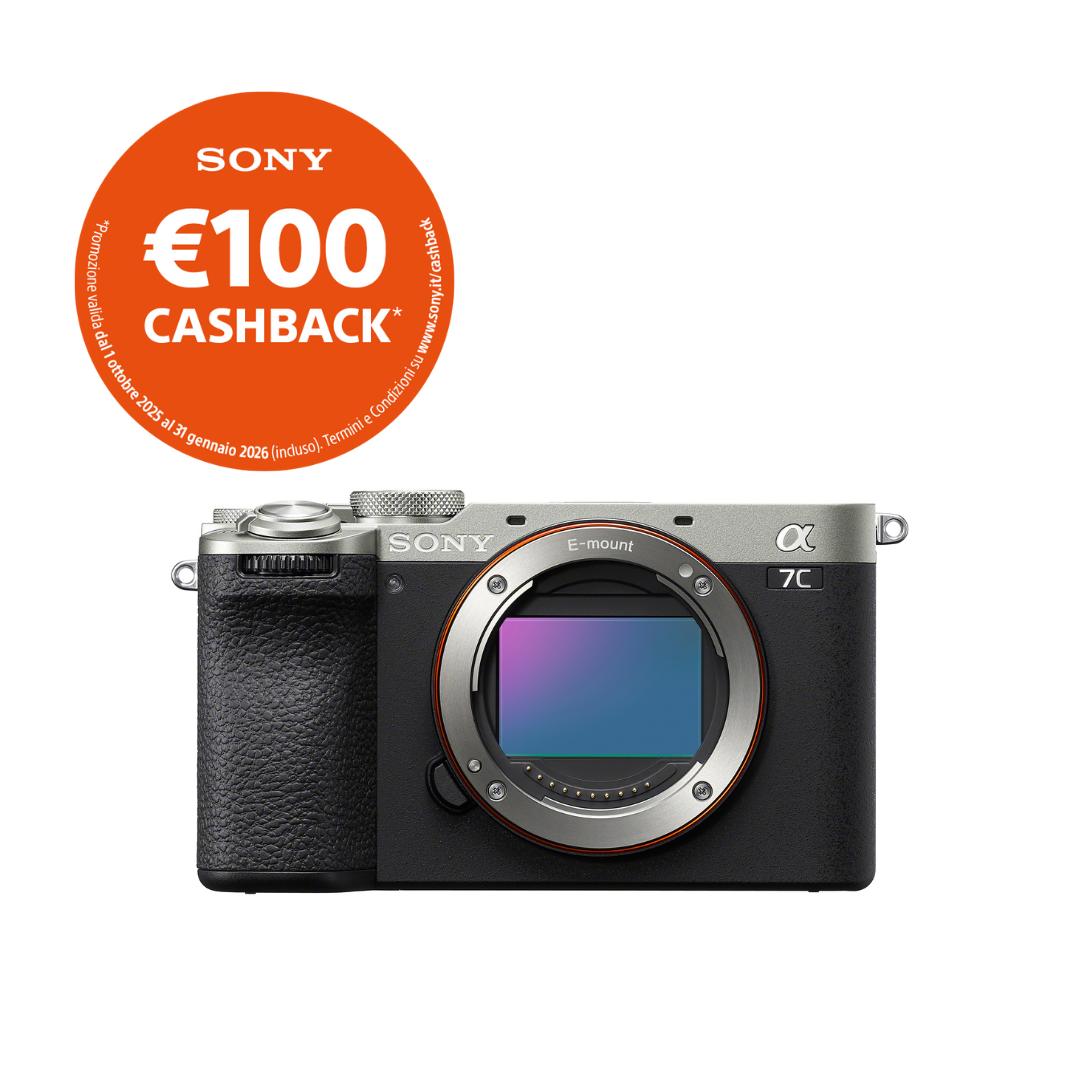 Sony A7CII (body silver) - Garanzia Sony Italia