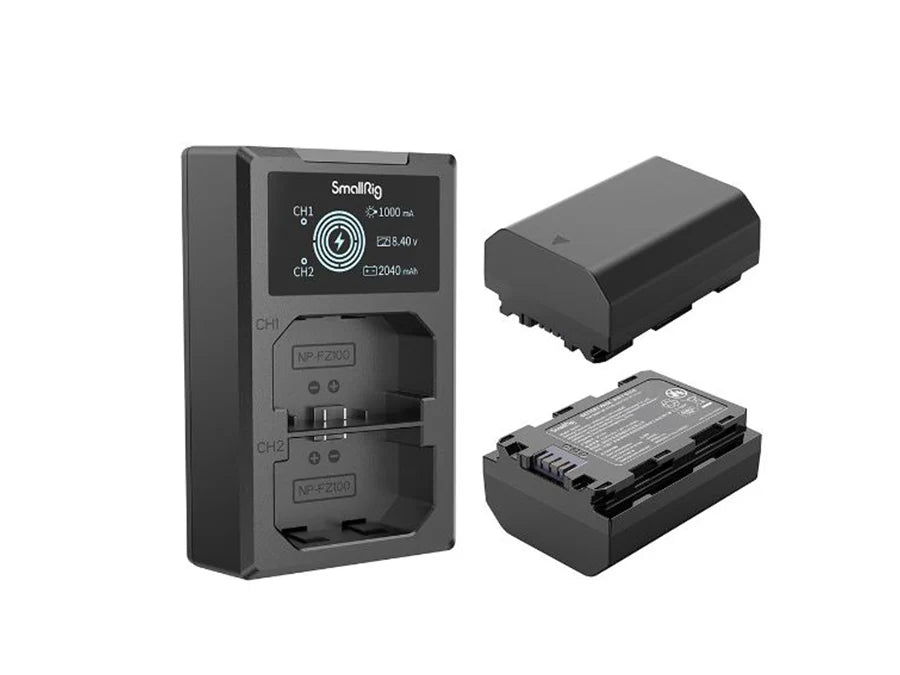SmallRig NP-FZ100 Camera Battery and Charger Kit - Art. 3824B - Cavone Lux Pro