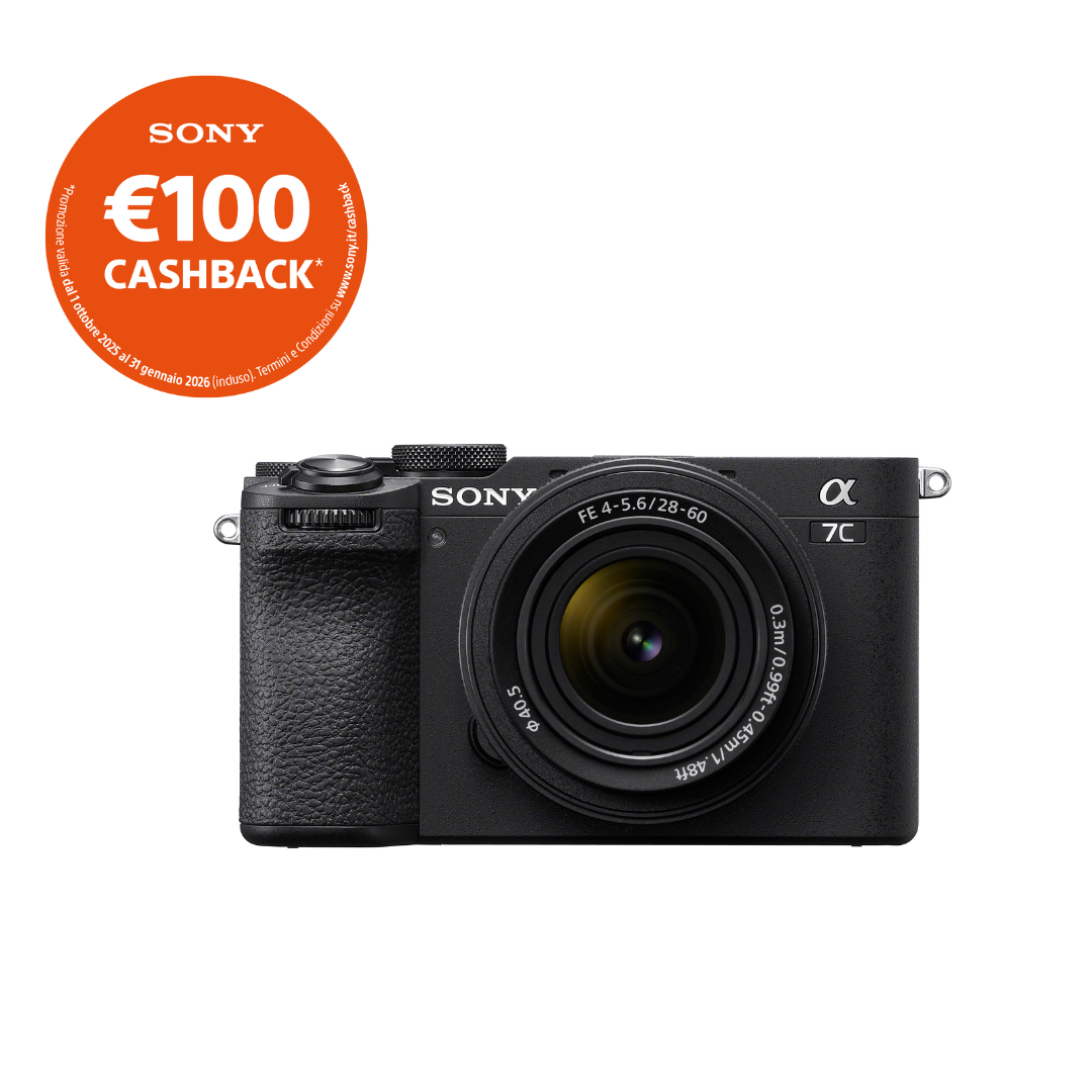 Sony A7CII + 28 - 60mm FE 4-5.6 (Black) - Garanzia Sony Italia