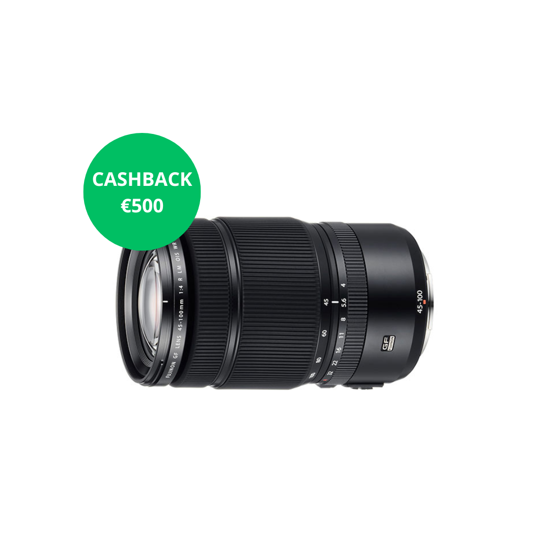 Fujifilm GF 45-100mm F4 R LM OIS WR - Garanzia Fujifilm Italia
