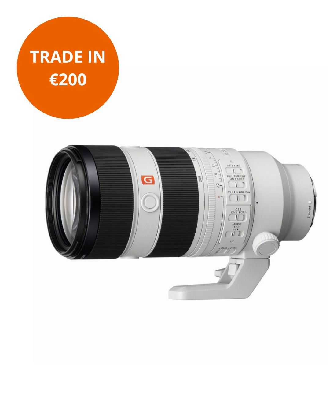 Sony FE 70-200mm f/2.8 GM OSS II - Garanzia Sony Italia
