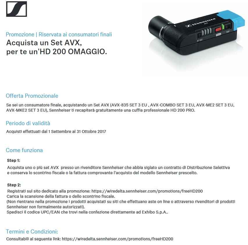 Sennheiser AVX-835 SET