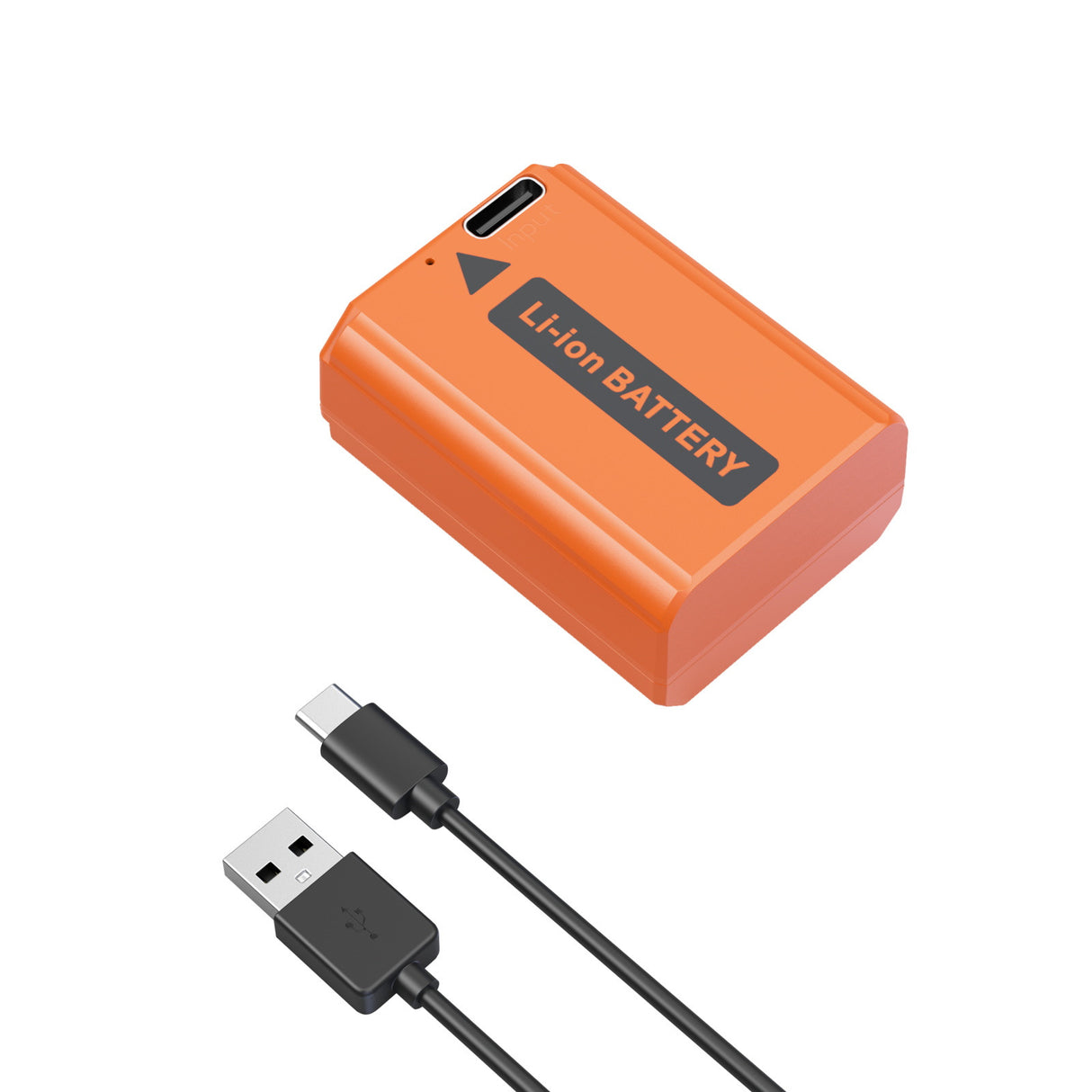 SmallRig Batteria ricaricabile USB-C per fotocamera Sony NP-FW50 (arancione) 4965 - Cavone Lux Pro