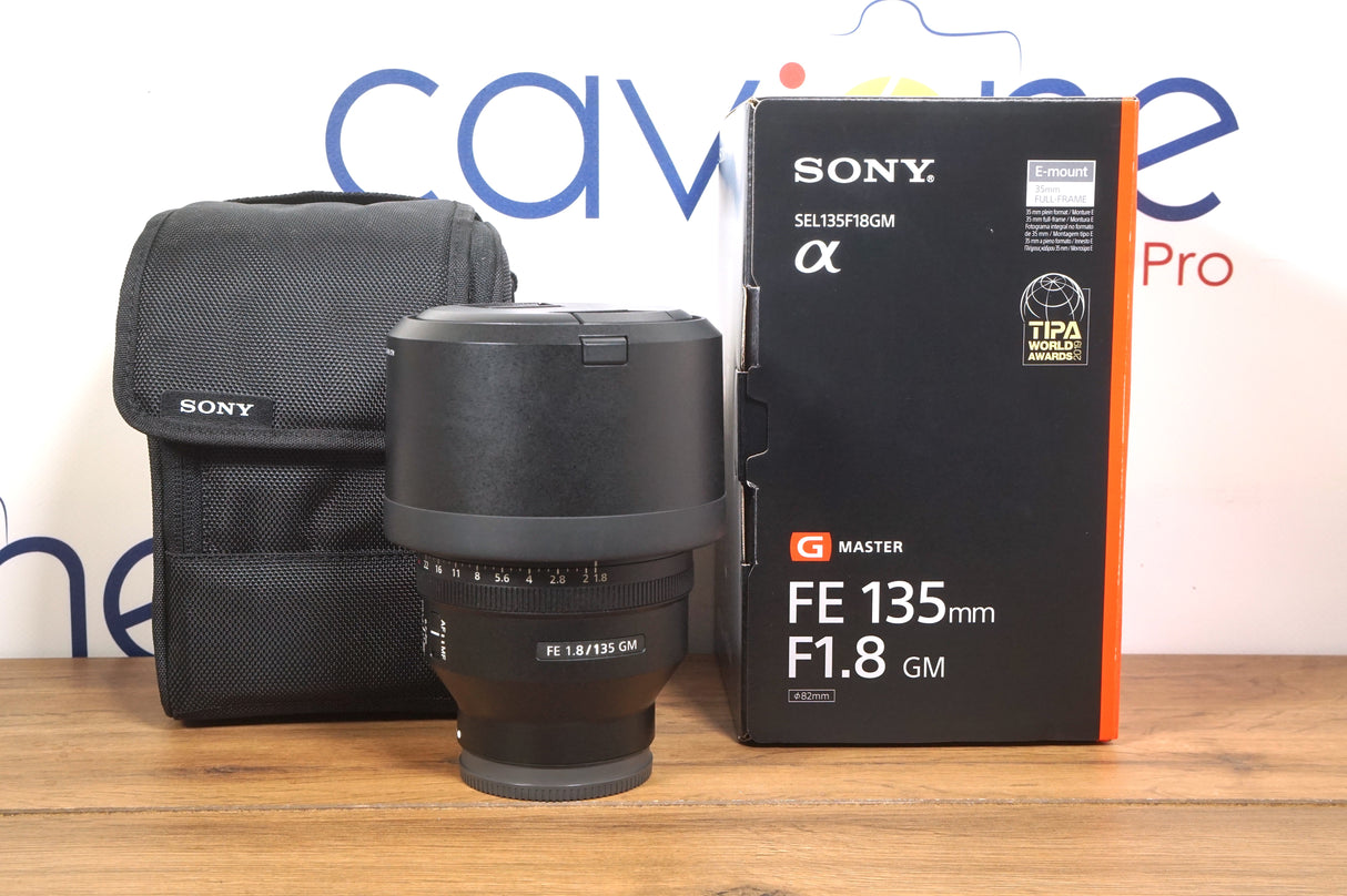 Sony FE 135mm f/1.8 GM (Openbox) - Cavone Lux Pro