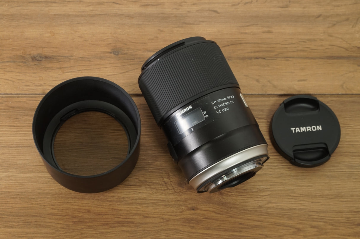 Tamron SP 90mm f/2.8 Di Macro VC USD( Canon EF) Usato - Cavone Lux Pro
