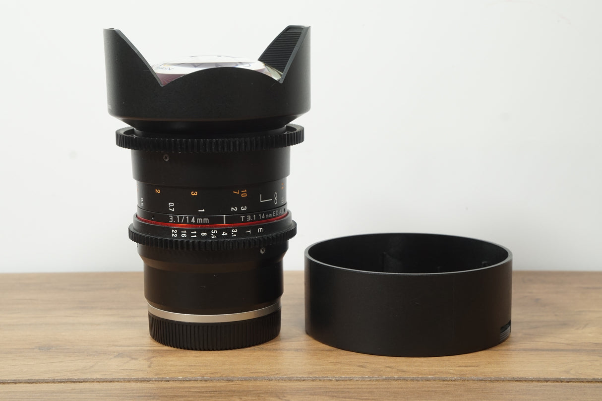 SAMYANG 14mm T3.1 ED AS IF UCM II (usato) (sony e) - Cavone Lux Pro