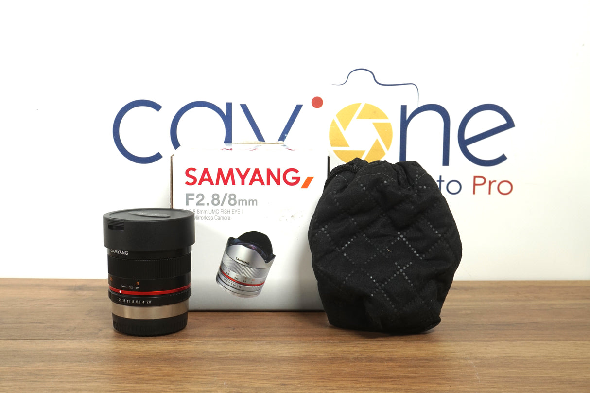 Samyang 8mm F2.8 Fisheye II UMC Fuji X (openbox) - Cavone Lux Pro