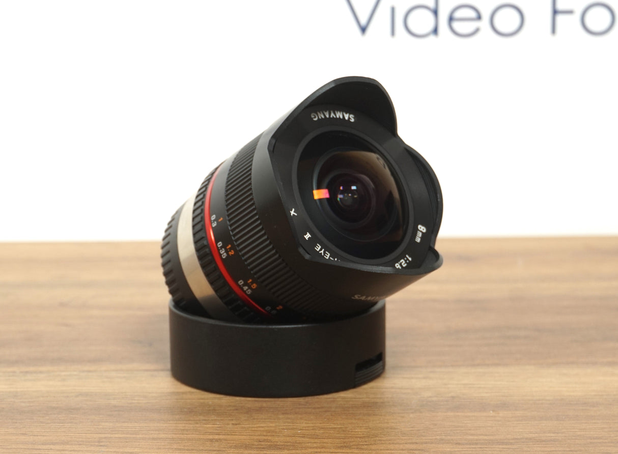 Samyang 8mm F2.8 Fisheye II UMC Fuji X (openbox) - Cavone Lux Pro