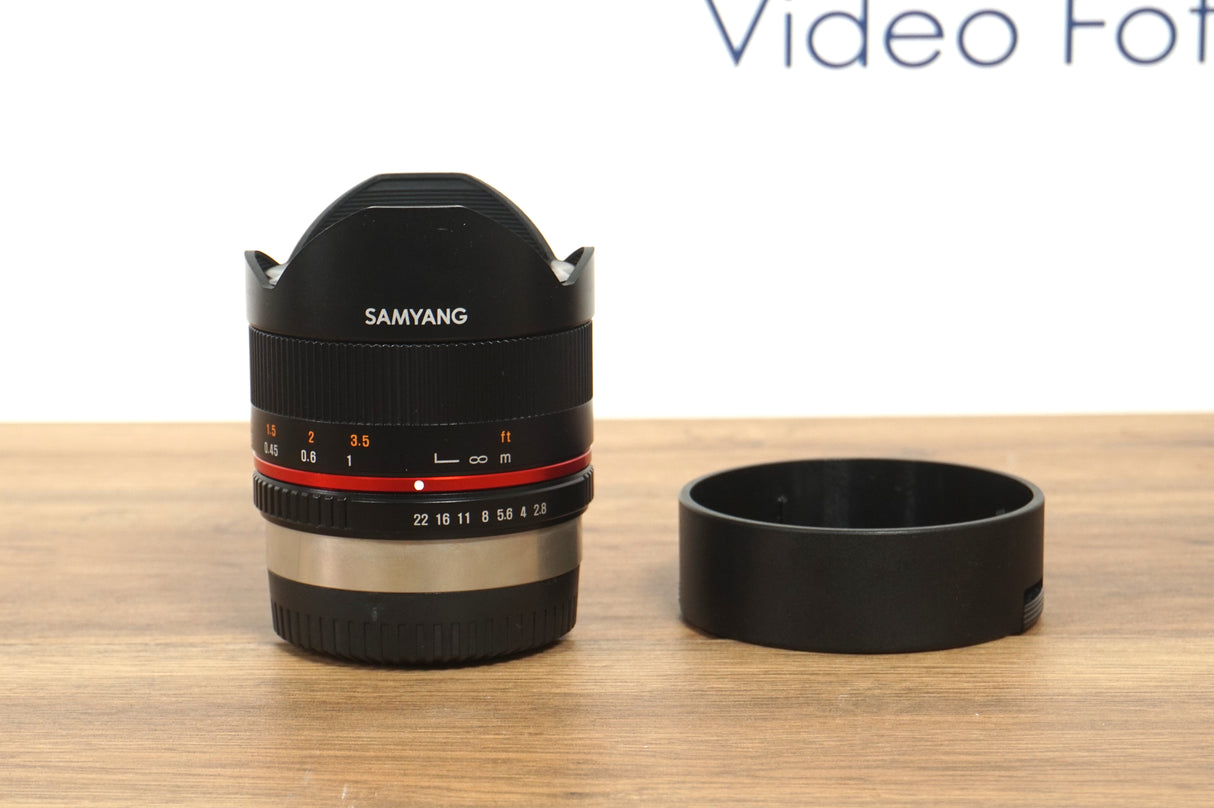 Samyang 8mm F2.8 Fisheye II UMC Fuji X (openbox) - Cavone Lux Pro