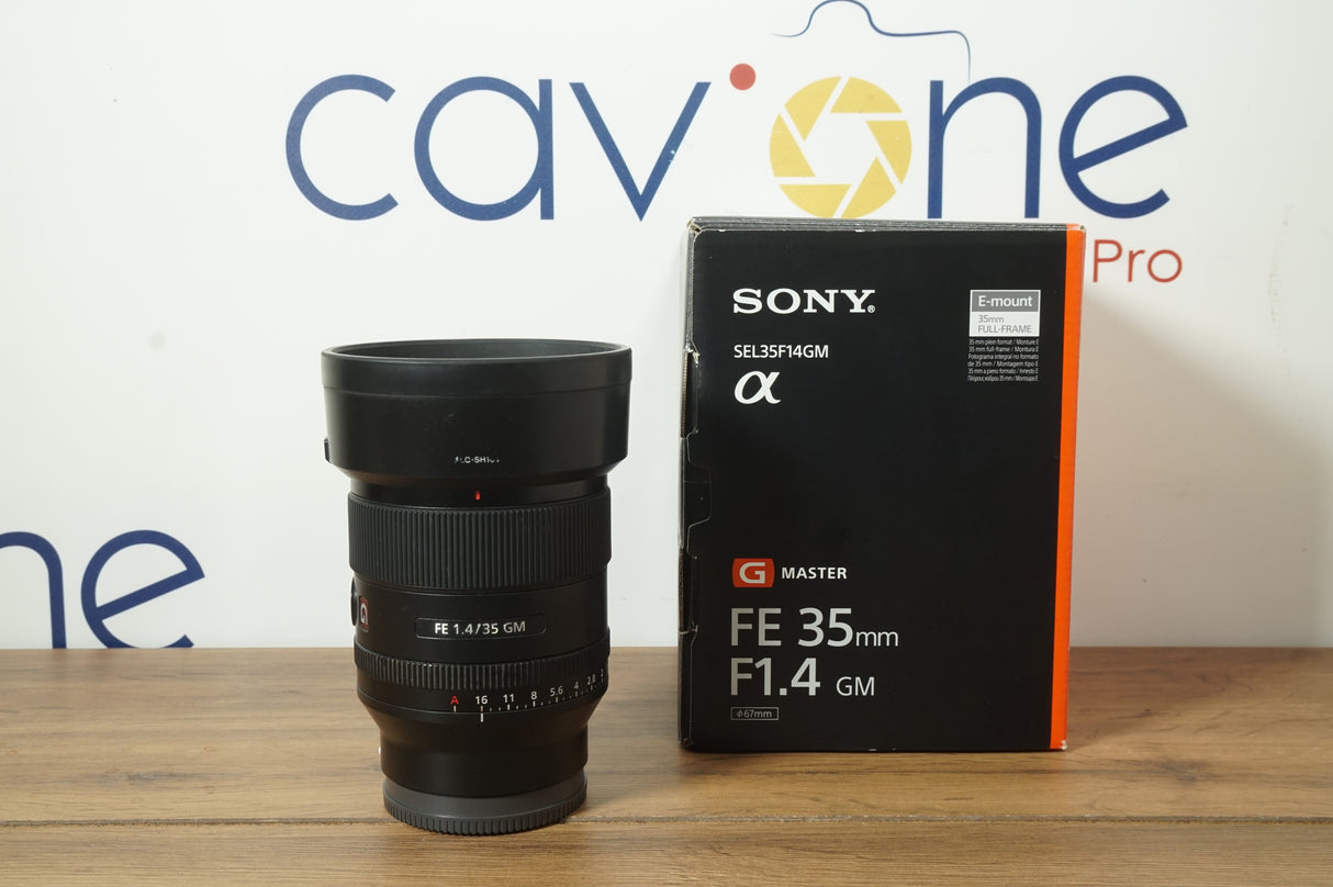 Sony FE 35mm f/1.4 GM (usata) - Cavone Lux Pro