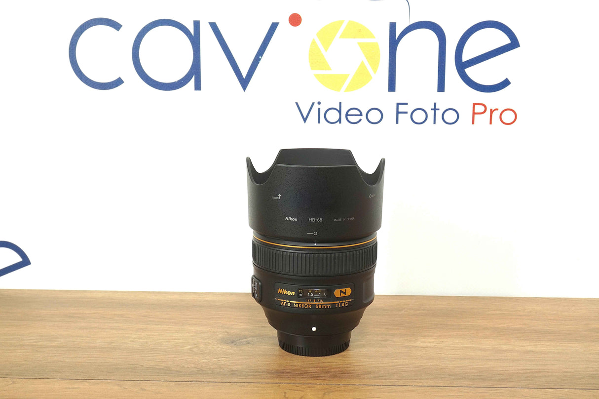 Nikon AF-S 58mm f/1.4 G (usato)