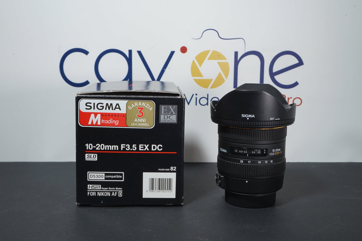 Sigma 10 20mm F3.5 EX DC (NIKON F) usato - Cavone Lux Pro