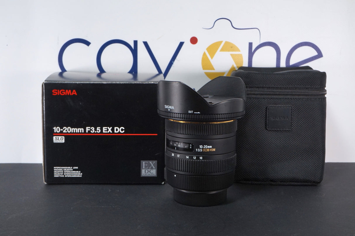 Sigma 10 20mm F3.5 EX DC (NIKON F) usato - Cavone Lux Pro