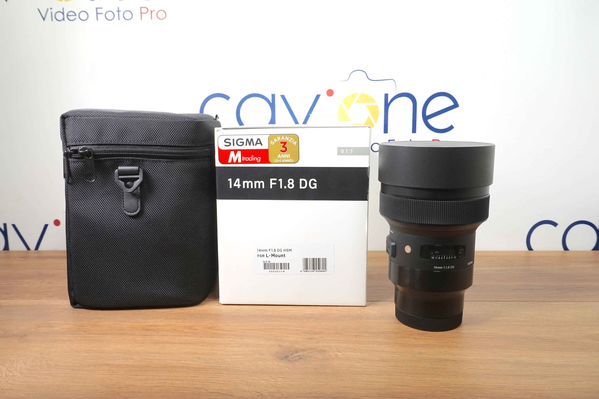 Sigma 14mm f/1.8 DG HSM Art (l mount ) Pari al nuovo