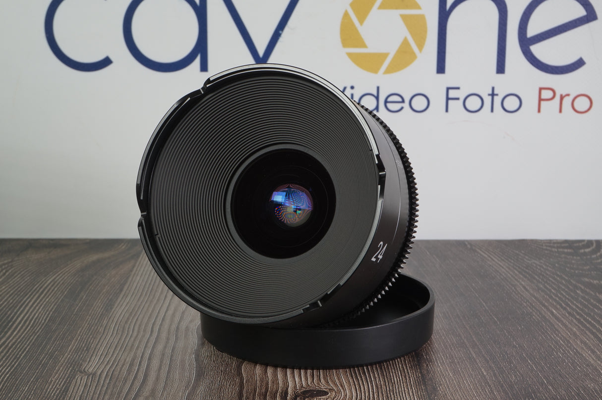 Samyang Xeen 24mm t 1.5 (Micro 4/3) demo - Cavone Lux Pro