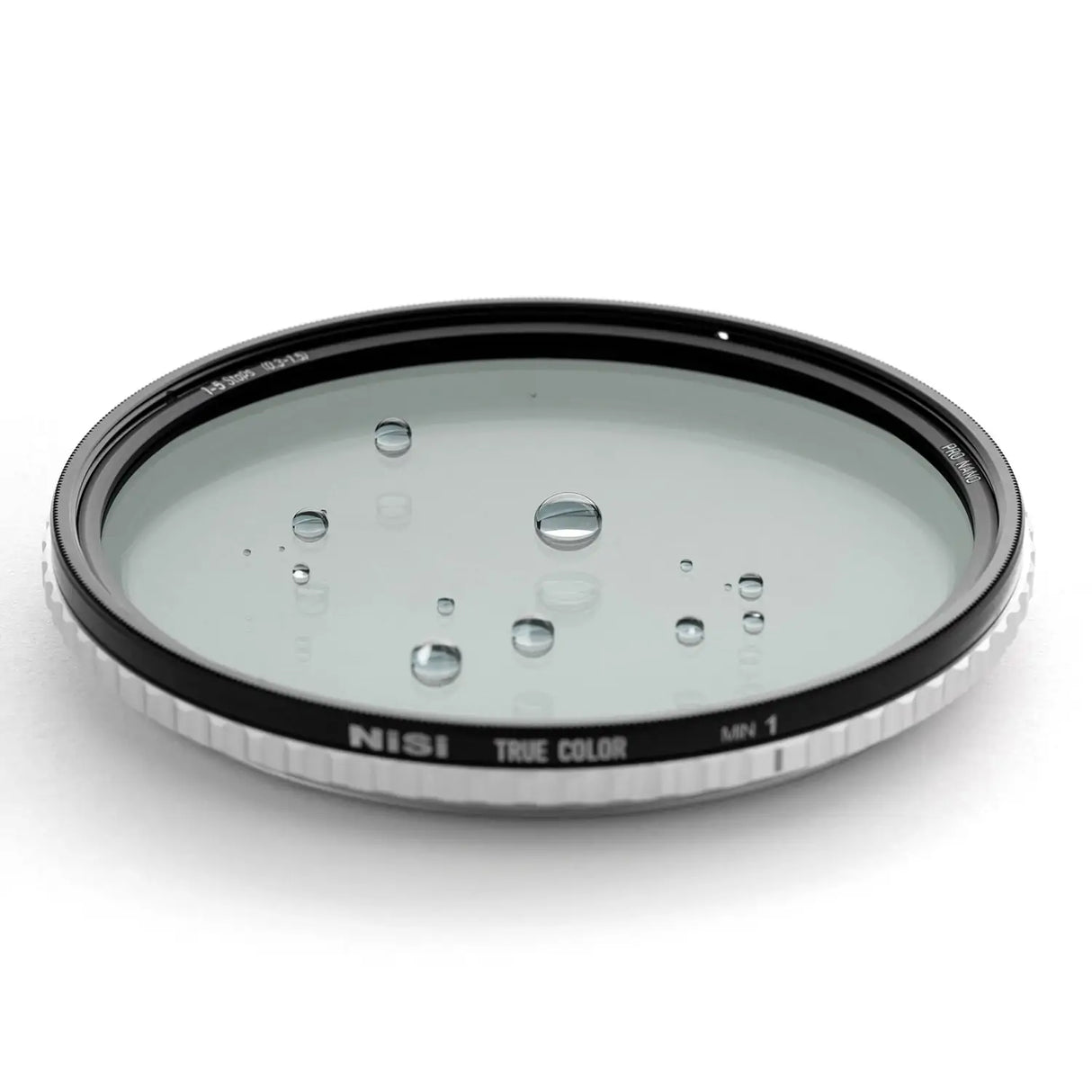 Nisi Filtro TRUE COLOR ND-VARIO 1-5 Stop (0.3-1.5) Nano-coating in Vetro ottico - Cavone Lux Pro