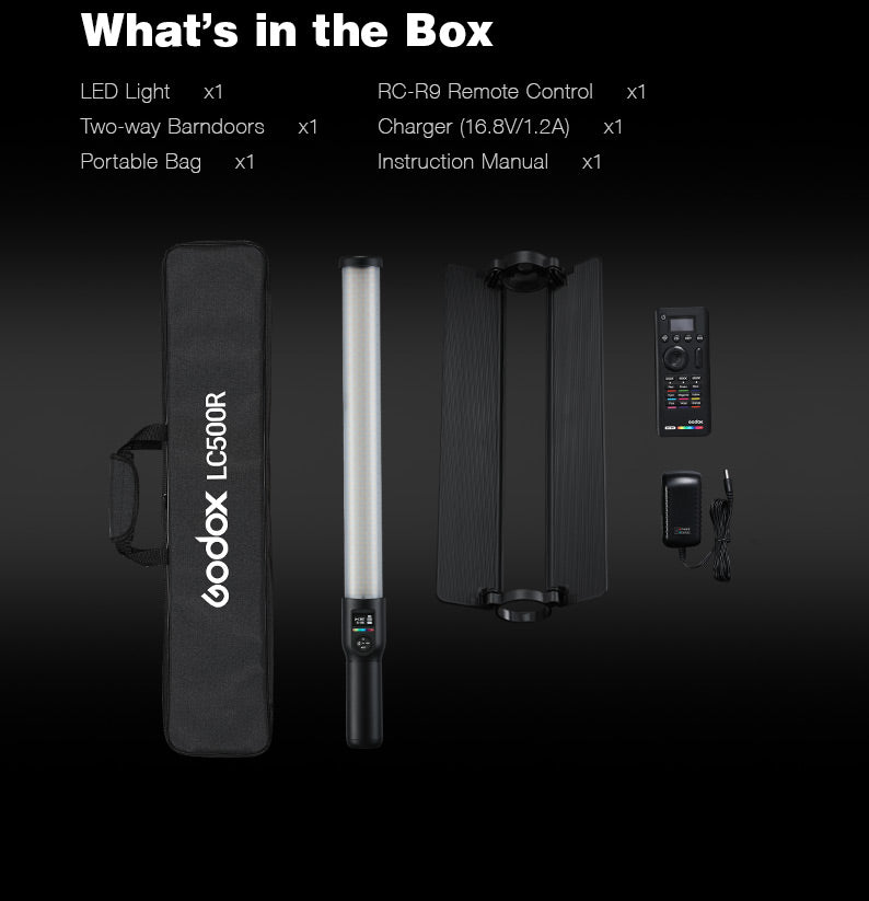 Godox LC500R - Cavone Lux Pro