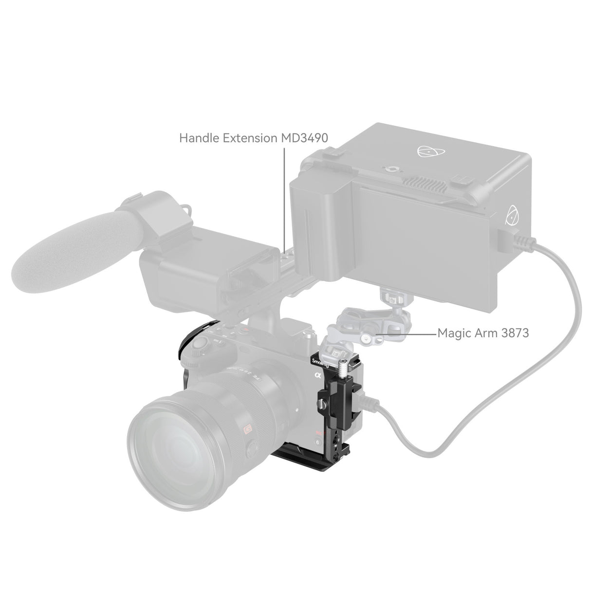 SmallRig gabbia per Sony FX30 / FX3 4183B - Cavone Lux Pro