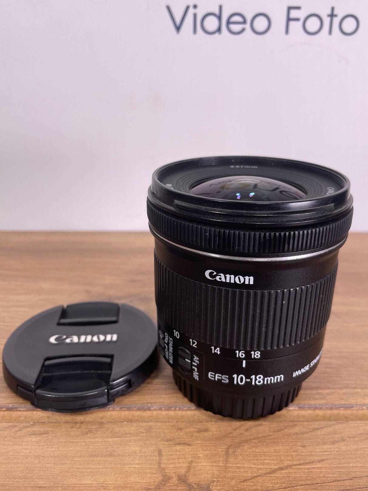 Canon EF-S 10-18mm f/4.5-5.6 IS STM (usato)