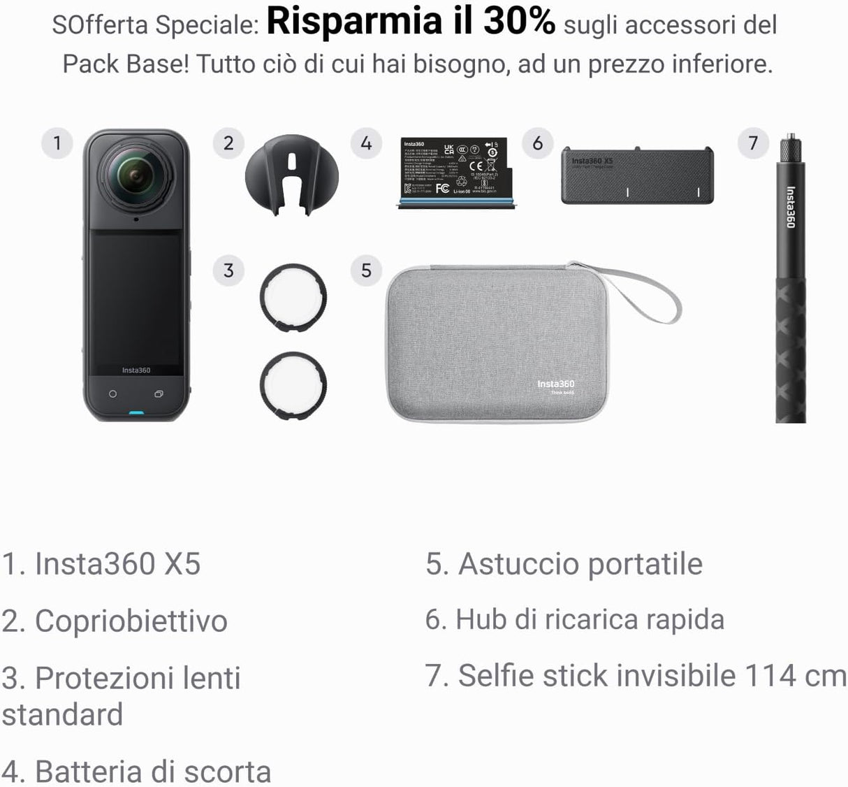 Insta360 X5 Essentials Bundle