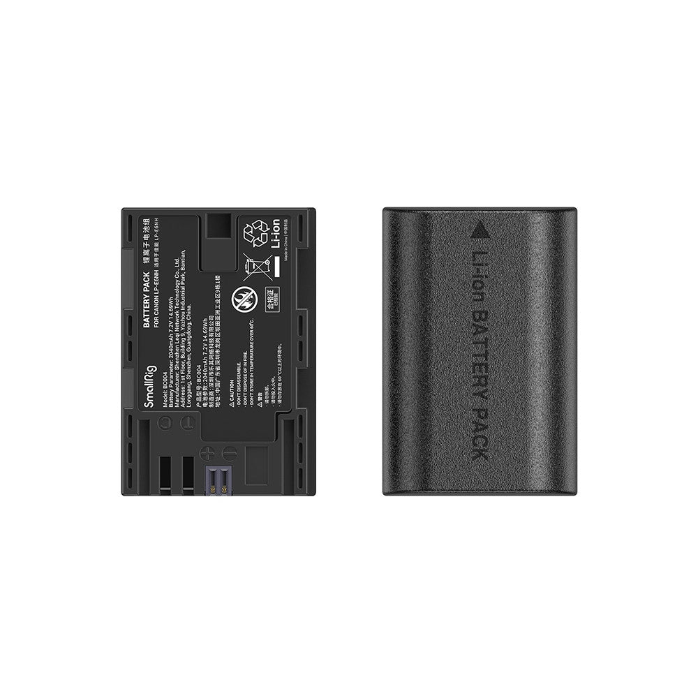 SmallRig kit batteria e caricabatteria per fotocamera LP-E6NH 3821 - Cavone Lux Pro