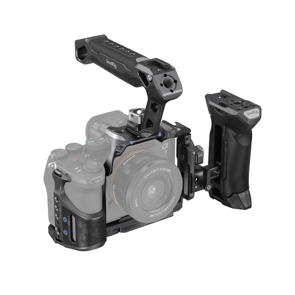 SmallRig Kit gabbia avanzato "Rhinoceros" per Sony Alpha 7R V / Alpha 7 IV / Alpha 7S III 3710 - Cavone Lux Pro