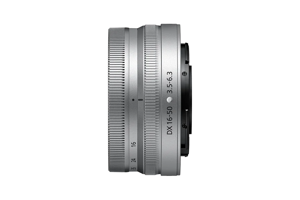 NIKKOR Z DX 16-50mm f/3.5-6.3 VR SILVER - Garanzia Nital Italia