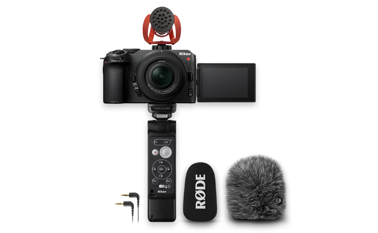 Nikon Z30 Creator's KIT + SD 64GB 800X - Garanzia Nital Italia - Cavone Lux Pro