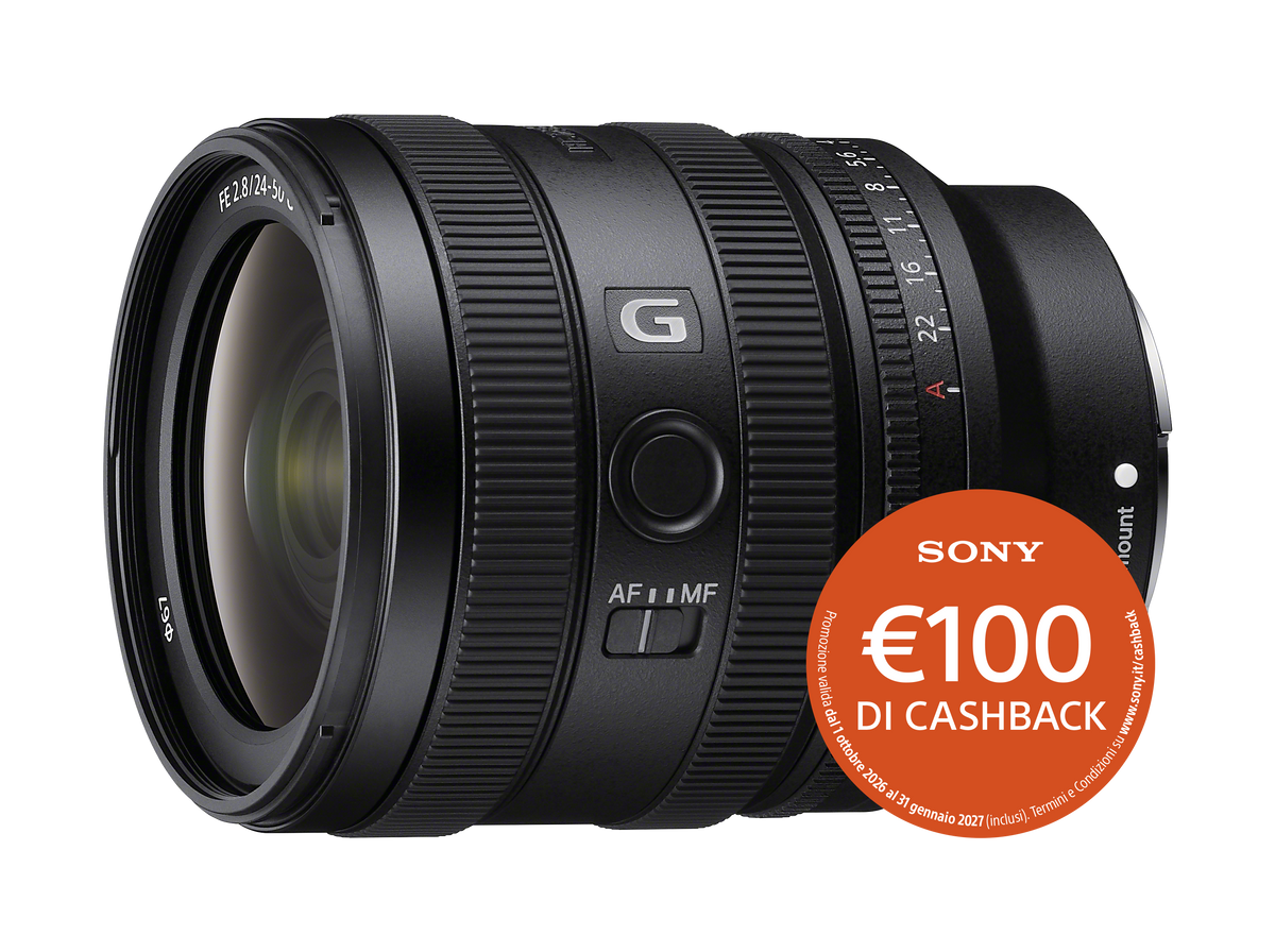 Sony FE 24-50mm F2.8 G - Garanzia Sony Italia