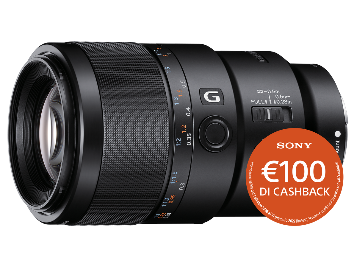 Sony FE 90mm F2.8 Macro G OSS (SEL90M28) - Garanzia Sony Italia