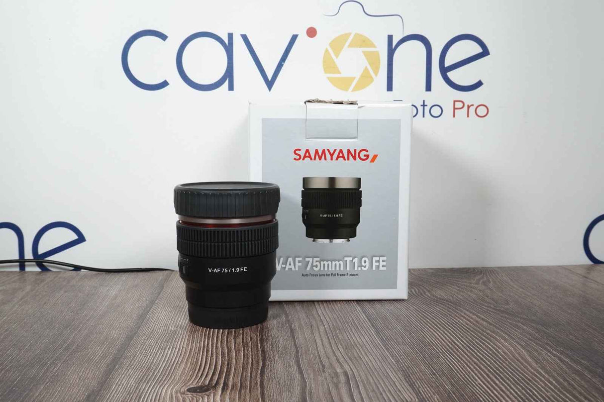 Samyang V-AF 75mm T1.9 Sony FE mount OPENBOX